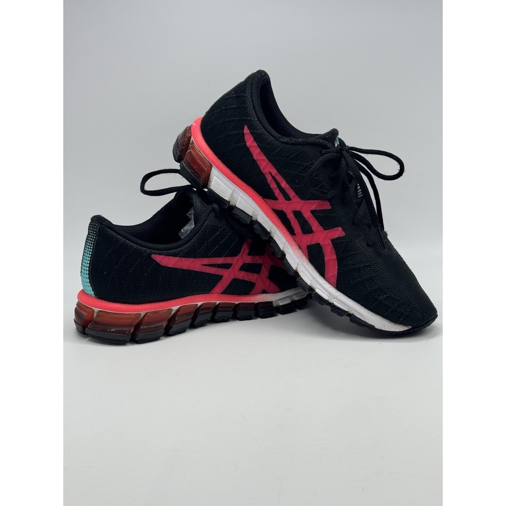 Asics Gel-Quantum 180 Women's Sneakers Size 8.5 Black Laser Pink Athletic Shoes - Picture 8 of 13